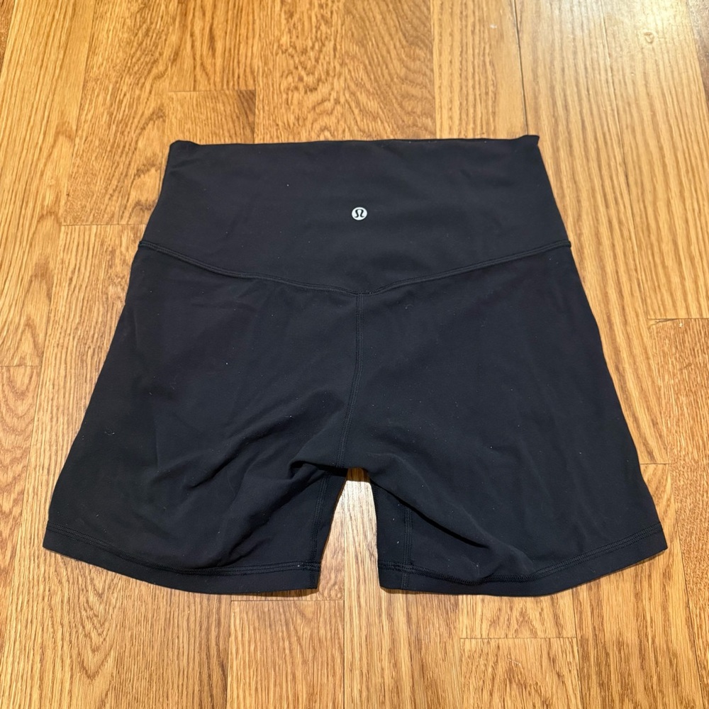 Lululemon Align High-Rise Short 6" Size 8 Black
